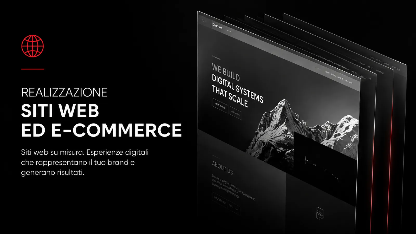 Realizzazione Siti Web ed E-commerce professionali